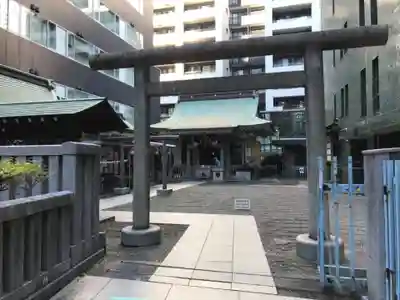 宮益御嶽神社の鳥居