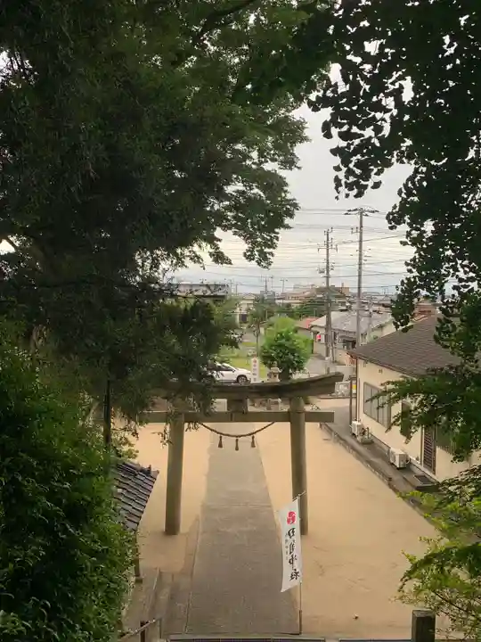 田間神社の鳥居