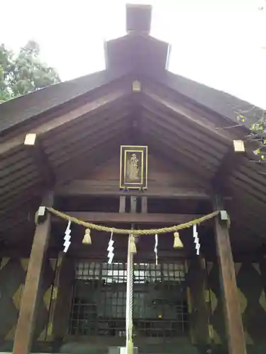 飛騨総社の本殿・本堂