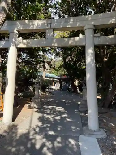 大瀬神社の鳥居