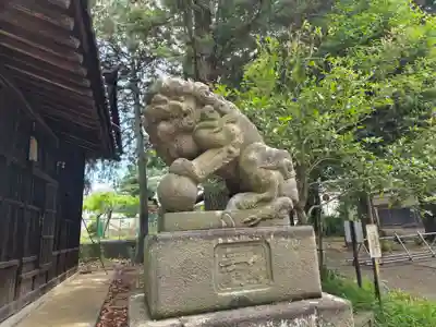 氷川神社の狛犬