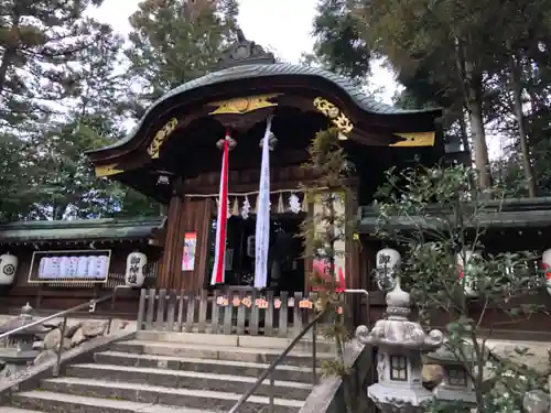 馬路石邊神社の本殿