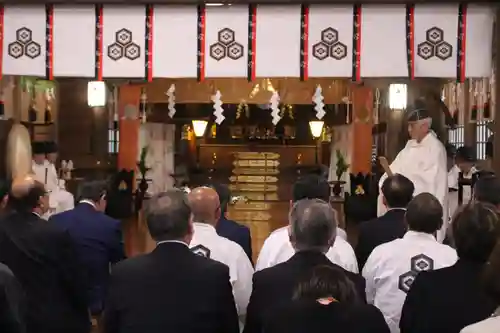 釧路一之宮 厳島神社のお祭り