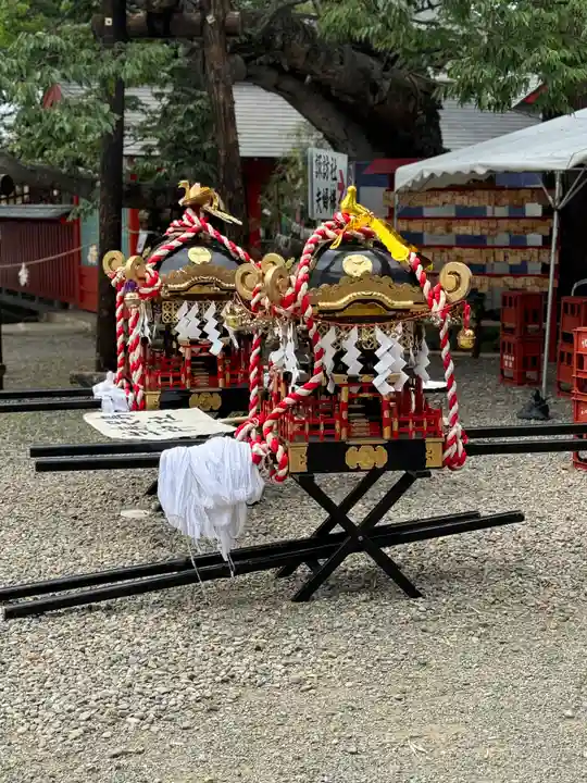 生島足島神社のお祭り