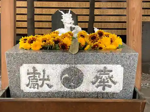 田無神社の手水舎