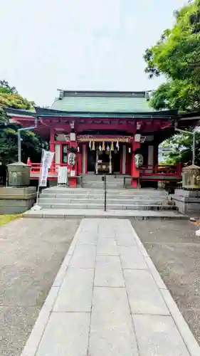 当代島稲荷神社の本殿・本堂