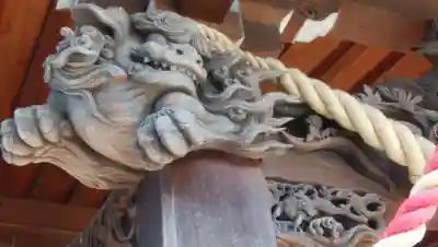 白山神社の芸術