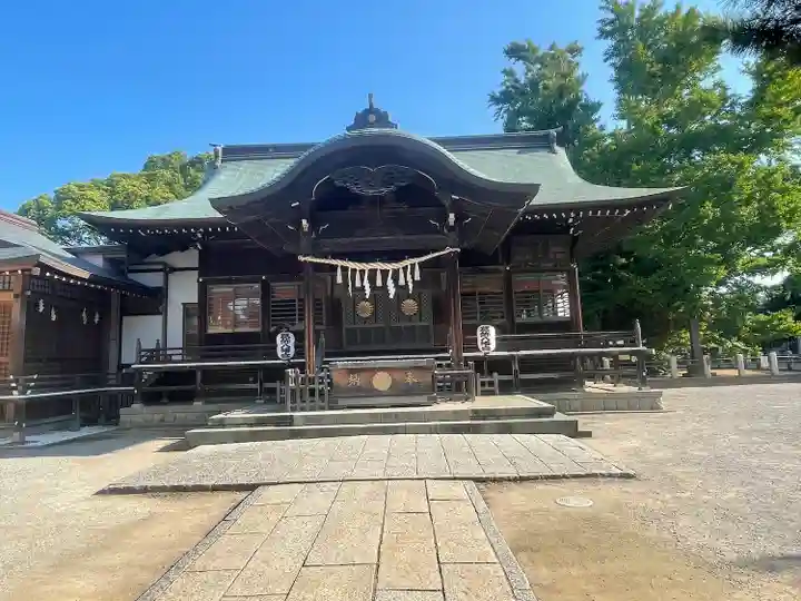 葛飾八幡宮の本殿・本堂