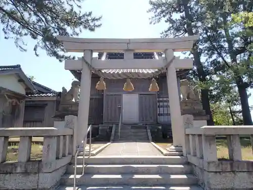 熊田神社の鳥居