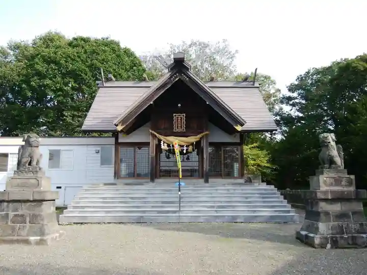 奈井江神社の本殿・本堂