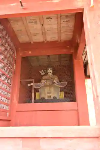 戸隠神社奥社の像