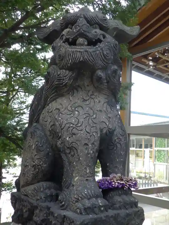 発寒神社の狛犬