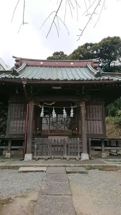 瀬戸ヶ谷八幡社の本殿