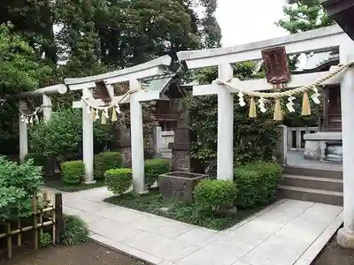 薭田神社の鳥居