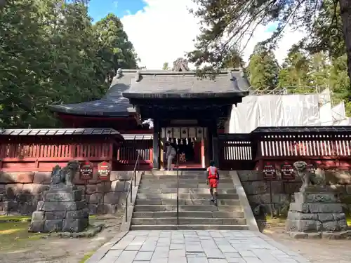 岩木山神社の山門・神門