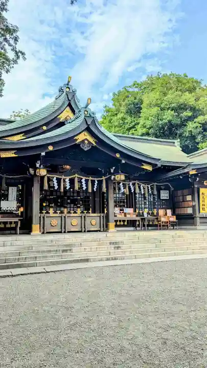 検見川神社の本殿・本堂