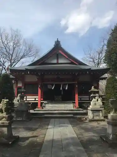 山中浅間神社の本殿