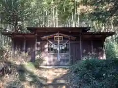 客人神社の本殿