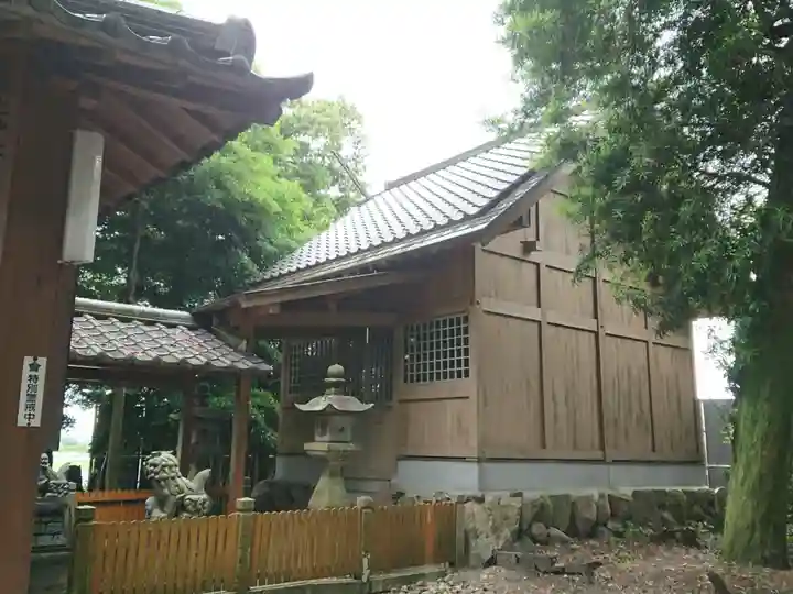 宇氣比神社の本殿・本堂