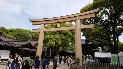 明治神宮の鳥居