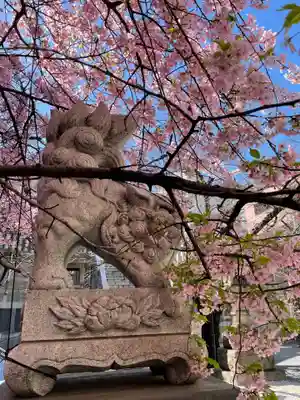 元三島神社の狛犬