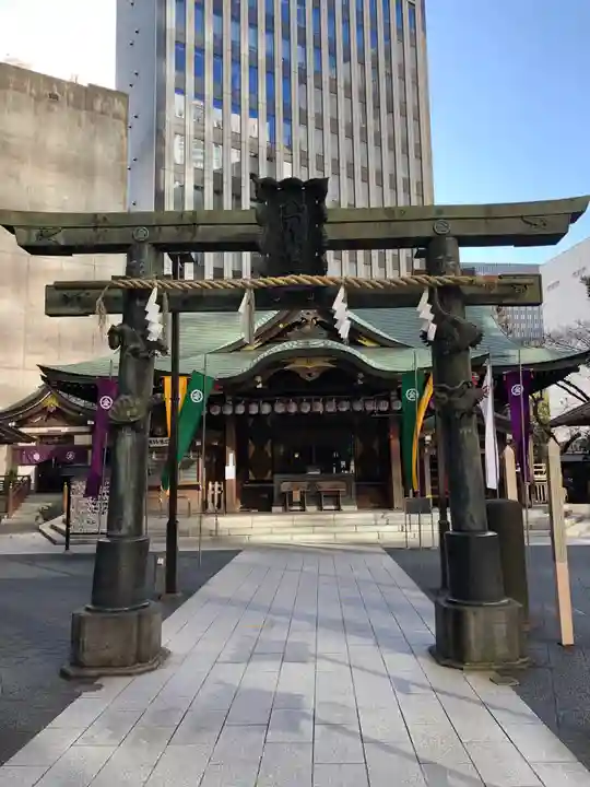 虎ノ門金刀比羅宮の鳥居