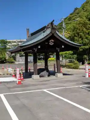 岐阜護國神社の手水舎