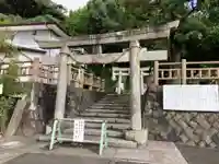 祖母神社の鳥居