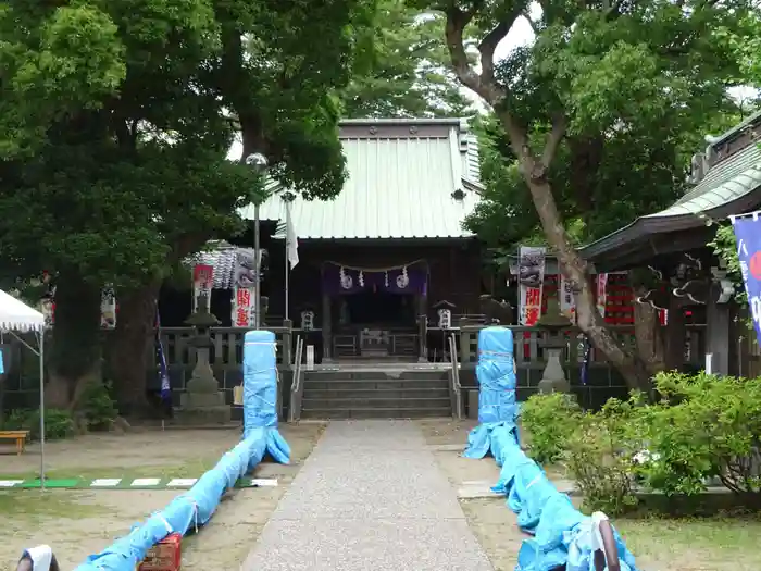 久里浜八幡神社の本殿