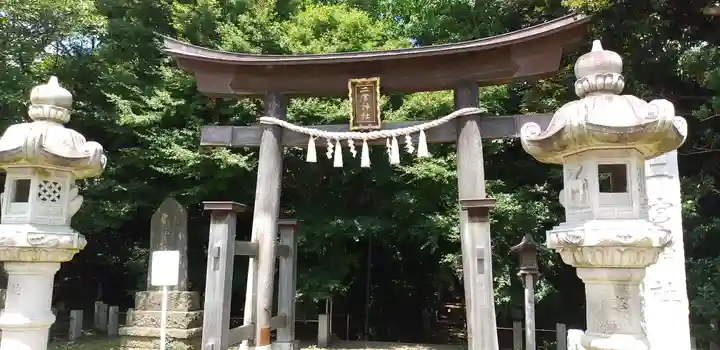 下総国三山 二宮神社の鳥居