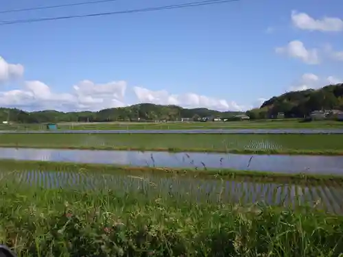 御船神社の景色