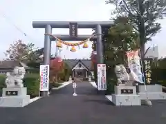 釧路八幡宮の鳥居