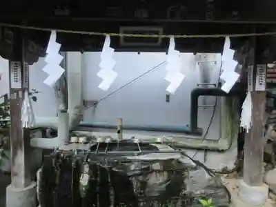赤城神社の手水舎