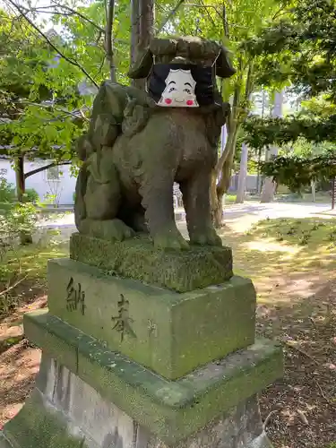 北広島市総鎮守　廣島神社の狛犬