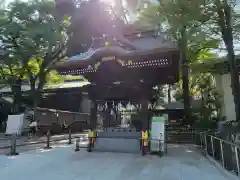 大國魂神社の手水