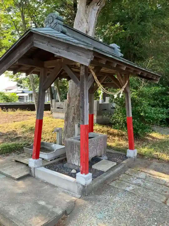 梁香取神社の手水舎