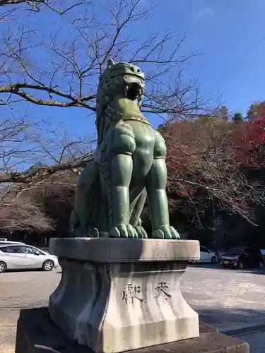 陶山神社の狛犬