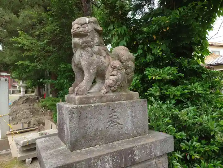 鹿嶋神社の狛犬