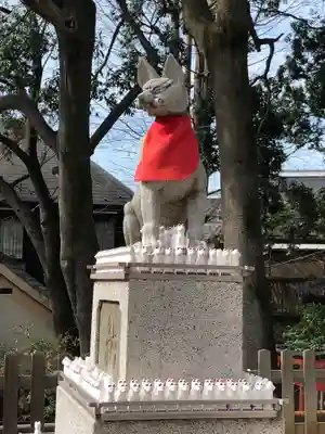 馬橋稲荷神社の狛犬