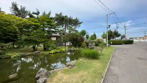 北海道護國神社の庭園