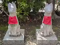 花園稲荷神社の狛犬