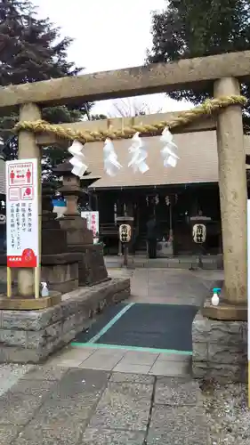 寒川神社の鳥居