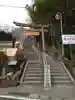 由加山 由加神社本宮の鳥居