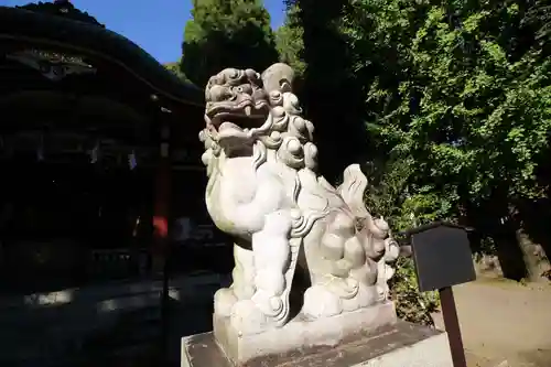 中野氷川神社の狛犬