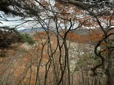 龍興山神社の景色