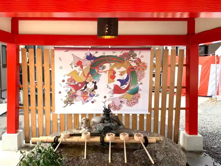 別小江神社の手水舎