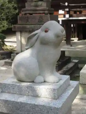 岡崎神社の狛犬