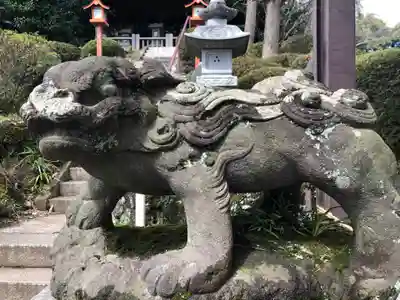 日枝神社水天宮の狛犬