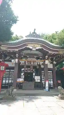 川越八幡宮の本殿・本堂