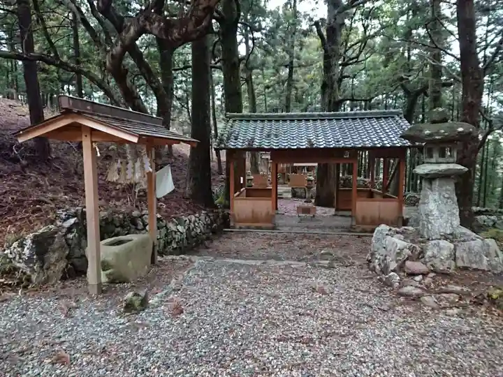 赤井神社の手水舎